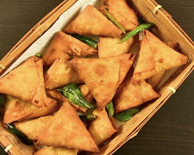 Beef Samosa.
