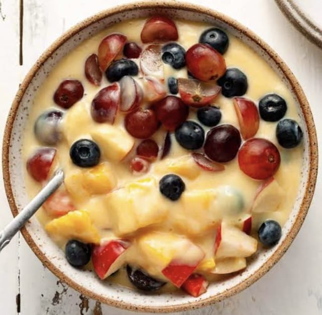 Fruit Custard.
