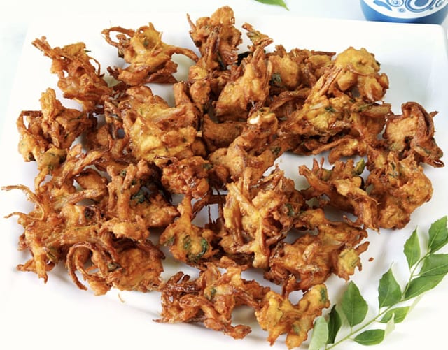 Onion Pakora.
