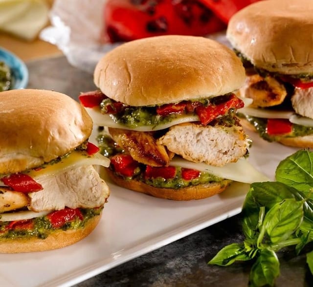 Chicken Sliders.