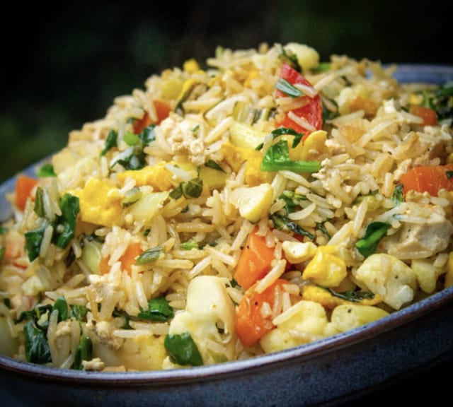 Veg-Fried Rice.